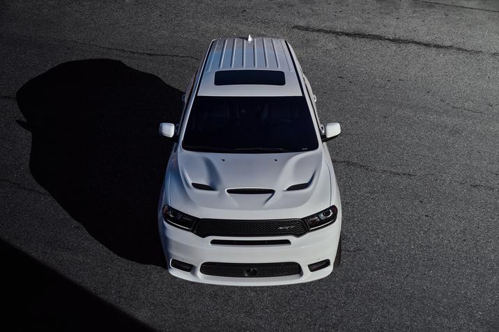 2019 Dodge Durango White Exterior Top View Picture